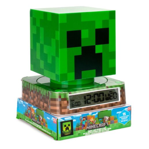 Minecraft 3D lamp with alarm