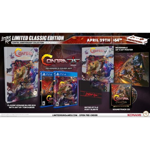 Contra Anniversary Collection Playstation 4 PS4 IMPORT