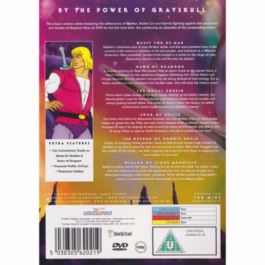 He-Man and the Masters of the Universe Volume Four DVD (Begagnad)