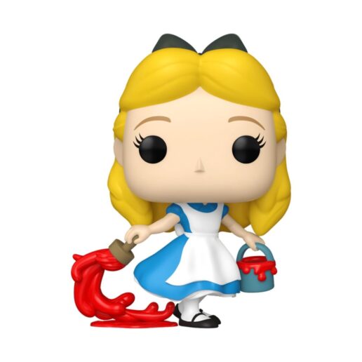 POP figure Disney Alice In Wonderland Alice with Paint