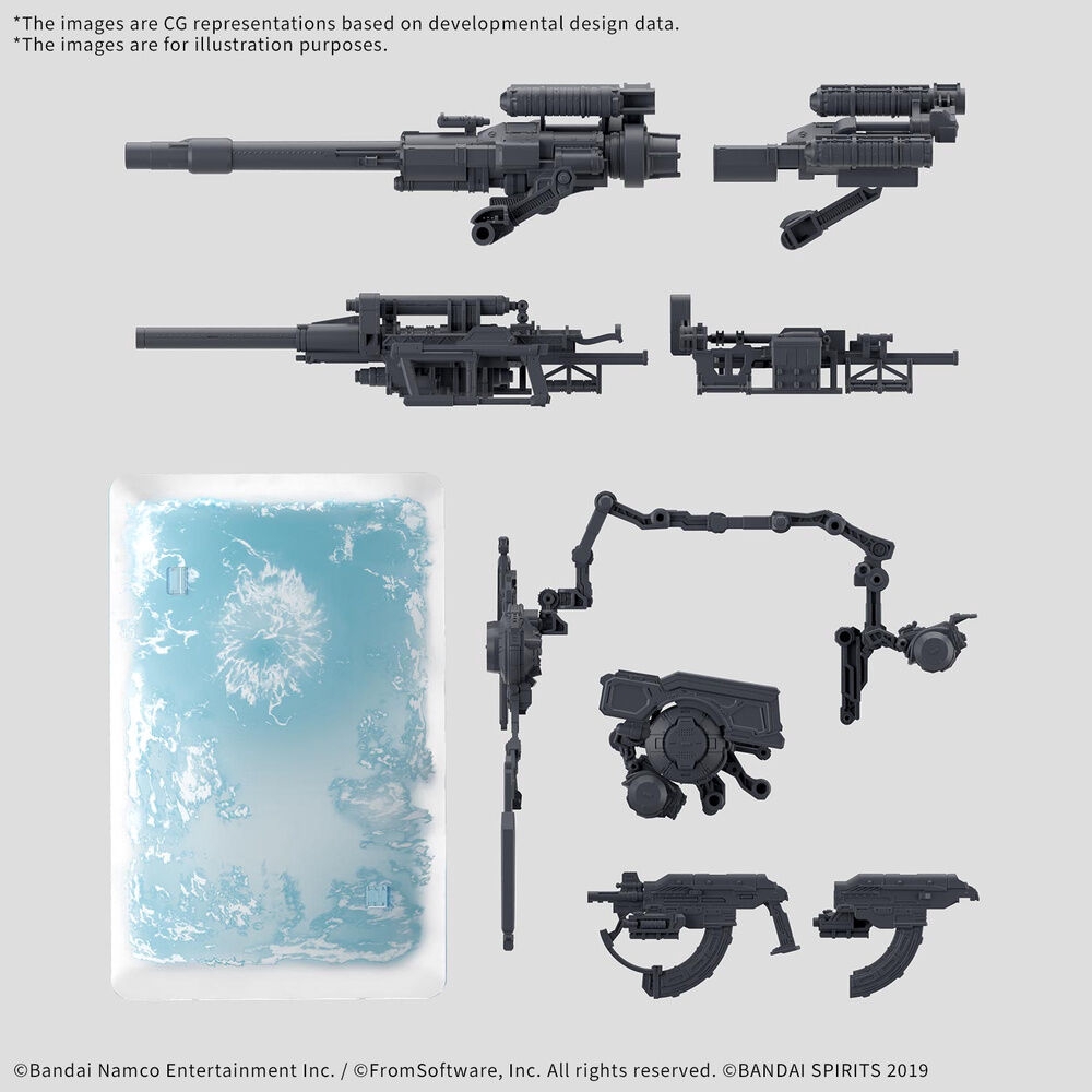 30 Minutes Missions Option Parts Set Armored Core VI Weapon Set 08