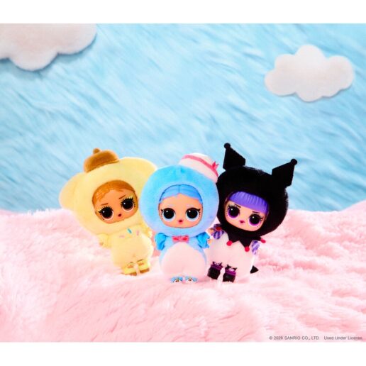L.O.L. Surprise Loves Hello Kitty & Friends reversible plush toy surprise doll