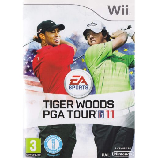 Tiger Woods PGA Tour 11 Nintendo Wii Nordic (Begagnad)