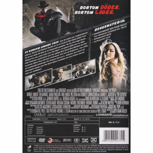 The Spirit DVD (Begagnad)