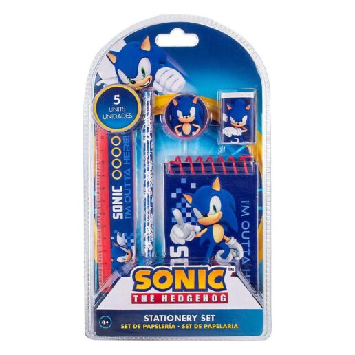 Sonic the Hedgehog stationery set 5 pcs Sonic the Hedgehog stationery set 5 pcs