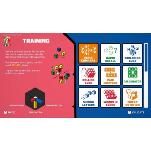 Professor Rubicks Brain Fitness Nintendo Switch