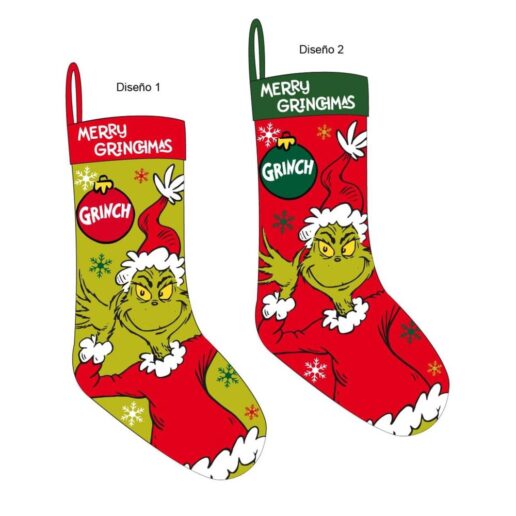 The Grinch assorted Christmas socks