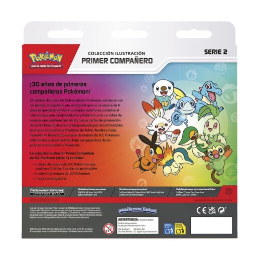 Spanish Pokemon First Partner card game