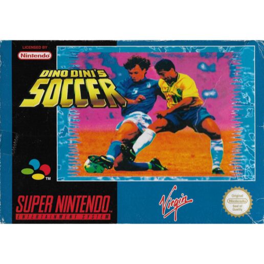 Dino Dinis Soccer Super Nintendo SNES (Begagnad)