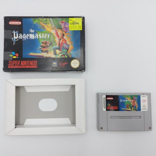 The Pagemaster Super Nintendo SNES (Begagnad)