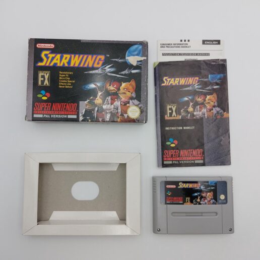 Starwing Nintendo SNES (Begagnad)