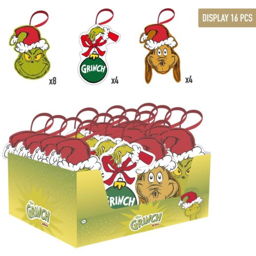 The Grinch assorted plush keychain