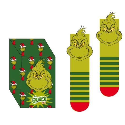 The Grinch non-slip socks