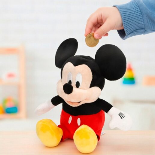 Disney Mickey money box plush toy 20cm