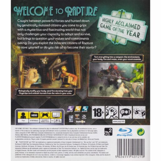 Bioshock Playstation 3 PS3 (Begagnad)