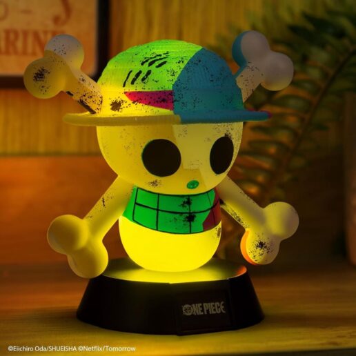 One Piece Jolly Roger Icon lamp