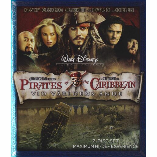 Pirates of the Caribbean Vid världens ände Blu-Ray (Begagnad)