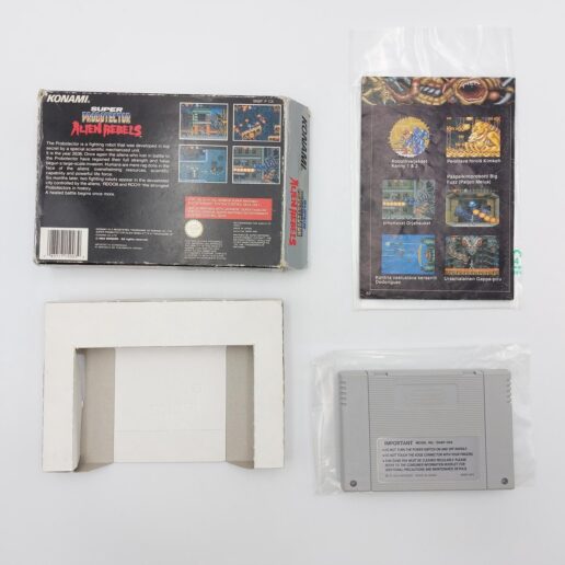 Super Probotector Alien Rebels Super Nintendo SNES (Begagnad)