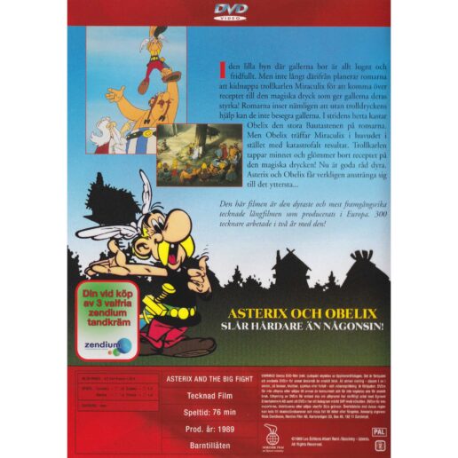 Asterix Bautastensmällen DVD (Begagnad)