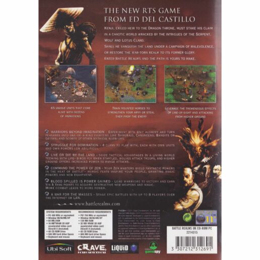 Battle Realms PC CD (Begagnad)