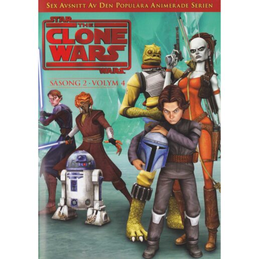 Star Wars The Clone Wars Säsong 2 Volym 4 DVD (Begagnad)