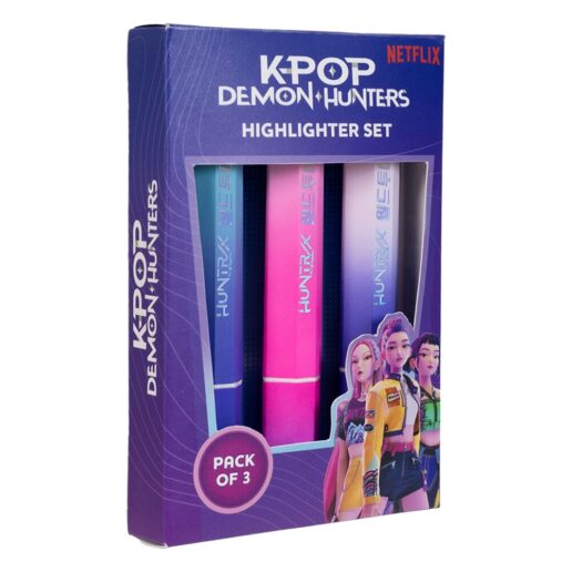 K-Pop Demon Hunters set of 3 highlighters