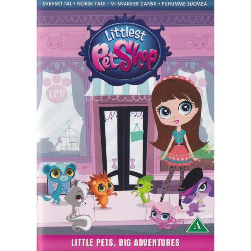 Littlest Pet Shop Little Pets Big Adventures DVD (Begagnad)