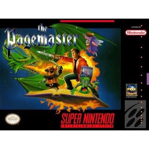 The Pagemaster Super Nintendo SNES (Begagnad)