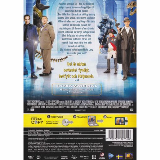 Natt på Museet 2 DVD (Begagnad)