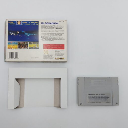 UN Squadron Super Nintendo SNES (Begagnad)