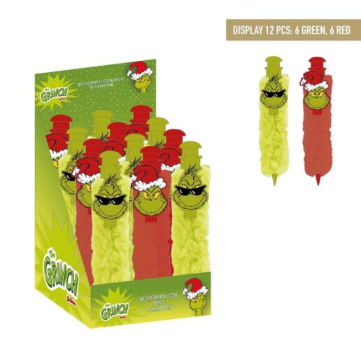 The Grinch assorted plush pen