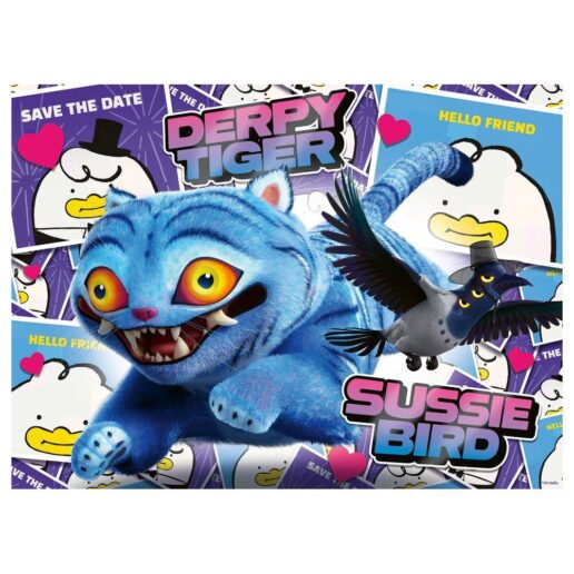 K-Pop Demon Hunters Derpy & Sussie XXL puzzle 100pcs