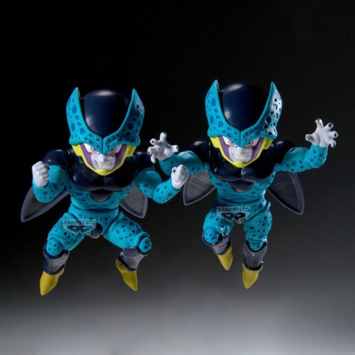 Dragon Ball Z Match Makers Cell Jr VS Super Saiyan 2 Son Gohan figure 11cm