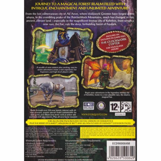 Everquest II PC DVD (Begagnad)