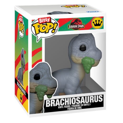 Bitty POP pack 2 figures Jurassic Park Velociraptor & Brachiosaurus