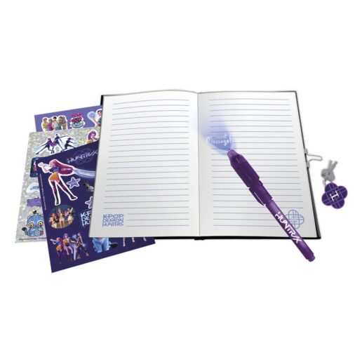 K-Pop Demon Hunters diary with magic ink pen set