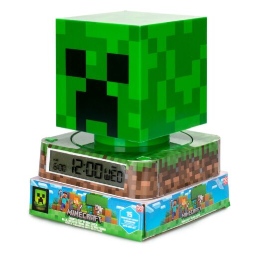 Minecraft 3D lamp with alarm