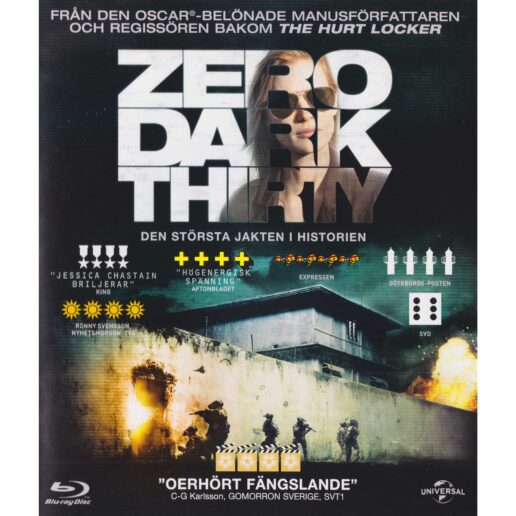 Zero Dark Thirty Blu-Ray (Begagnad)