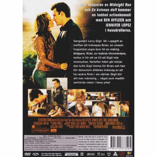 Gigli Though Love DVD (Begagnad)