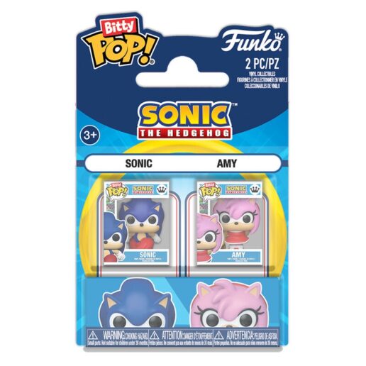 Bitty POP pack 2 figures Sonic The Hedgehog Sonic & Amy Rose Bitty POP pack 2 figures Sonic The Hedgehog Sonic & Amy Rose