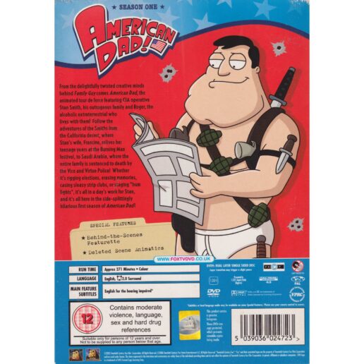 American Dad Season One DVD (Begagnad)