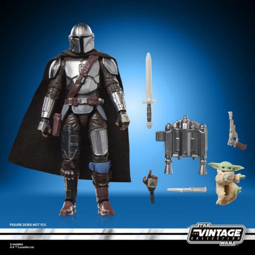 Star Wars The Mandalorian & Grogu - The Mandalorian & Grogu Deluxe figure 9,5cm