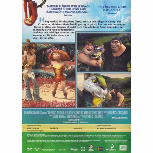 Croodarna DVD (Begagnad)