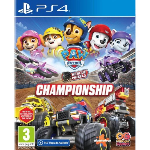 Paw Patrol Rescue Wheels Championship Playstation 4 PS4