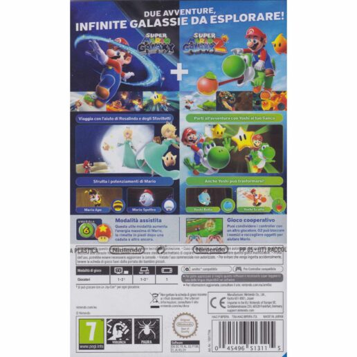 Super Mario Galaxy + Super Mario Galaxy 2 Nintendo Switch