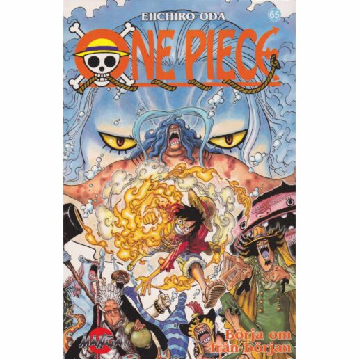 One Piece - 65 - Börja om från början - Eiichiro Oda - Svensk utgåva (Begagnad)
