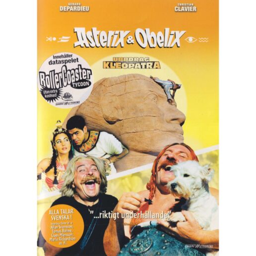 Asterix & Obelix Uppdrag Kleopatra DVD (Begagnad)
