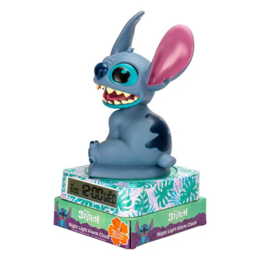 Disney Stitch 3D lamp with alarm