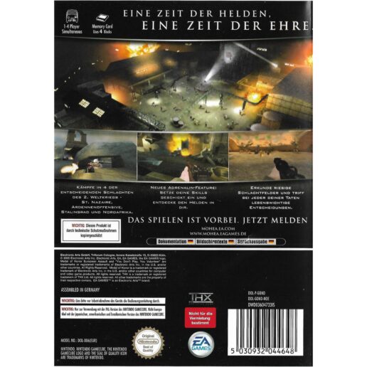 Medal of Honor European Assault Nintendo Gamecube GERMAN (Begagnad)