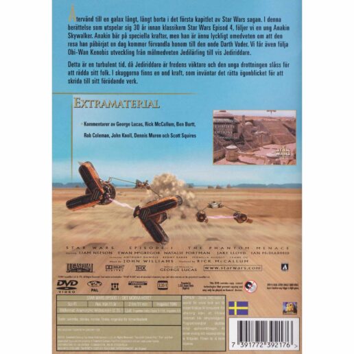 Star Wars Det mörka hotet DVD (Begagnad)